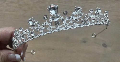 Haarreif hochzeit tiara - haarreif,