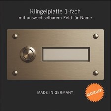 Edelstahl Türstation