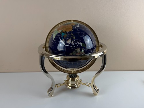 Vintage edelstein globus aus - vintage,