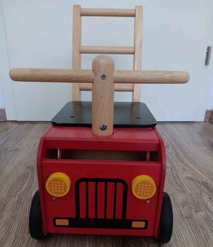 Feuerwehr holz lauflernwagen - feuerwehr,