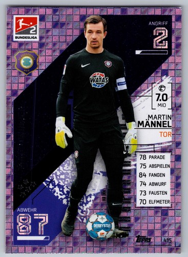 2021 topps martin männel - topps,