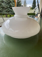 Antiker Milchglas Lampenschirm