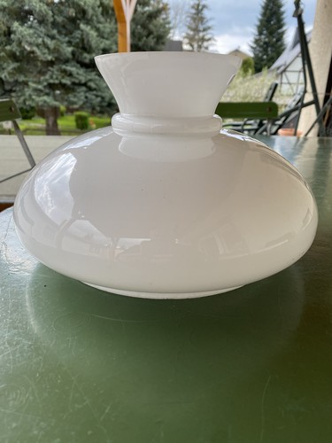 Antiker milchglas lampenschirm - antiker,