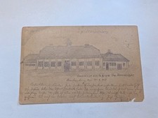 Handgezeichnete Feldpostkarte