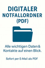 Digitaler Notfallordner (PDF)