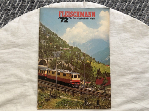 Fleischmann katalog 1972 - fleischmann,