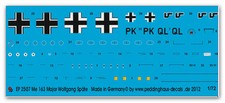 Peddinghaus 2507 1/72 Me 163