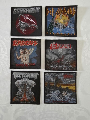 Heavy metal patches - metal,