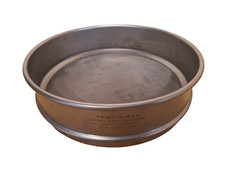 Fisher Scientific 8 Zoll (200 mm) Labortestsieb Edelstahlgehäuse & Netz 38 Mikron