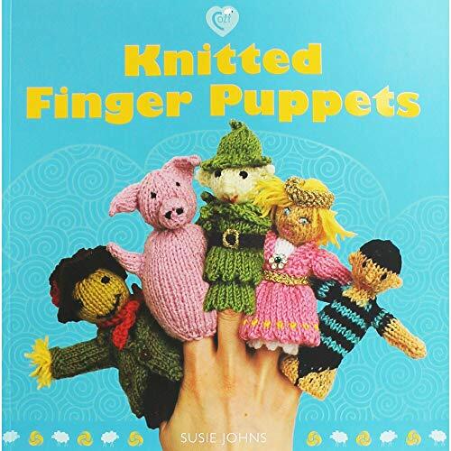 Knitted finger puppets susie - finger,