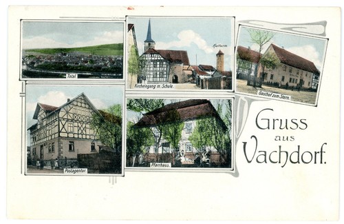 Gruss aus vachdorf - gruss,