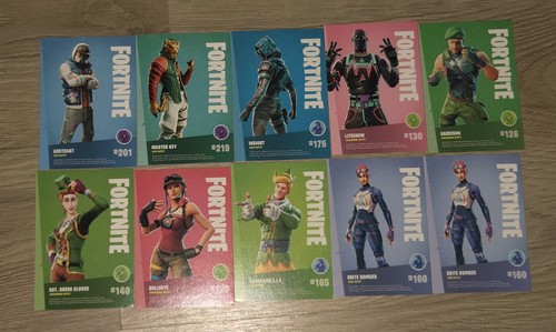 Fortnite panini sammelkarten - sammelkarten, +