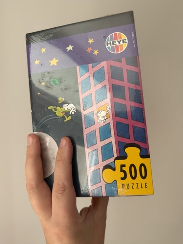 Puzzle mordillo heye full - puzzle, moon