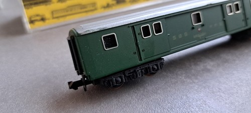 Minitrix sbb gepäckwagen d - minitrix,, sbb-gepäckwagen