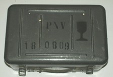 Werkzeug  Stahl  Metal Kiste Tresor Kasse Truhe Russland Deko Aufbewahrung Möbel