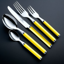 Villeroy Boch PLAY SUNNY DAY GELB Besteck Messer Gabel Löffel AUSWAHL NEU