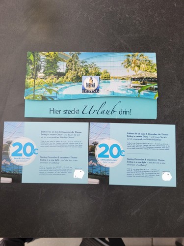 Therme erding - 2x, 20€
