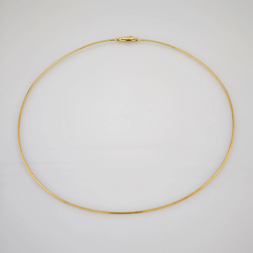 Schlangenkette aus gold - schlangenkette,