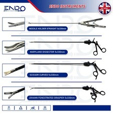 Nuevo Instrumentos De Laparoscopia Pinzas De Agarre Disección Portaagujas Trocar