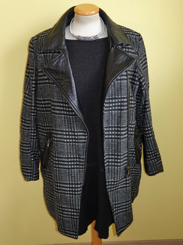 Jacke amisu mantel schwarz - jacke,