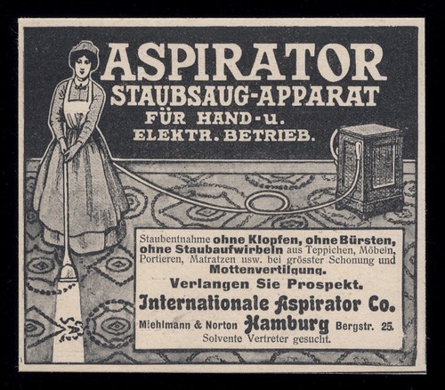 Alte werbung rekalme - alte, 1908