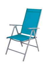 Alu Klappsessel 7- Positionen Gartenstuhl Gartenmöbel Liegesessel verstellbar