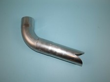 Wasserspeier Titanzink fürs Fallrohr Ø 60mm, als Wasserauslauf Dachrinne Zink