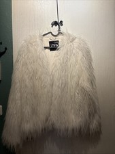 Zara Fellmantel Kunstfell