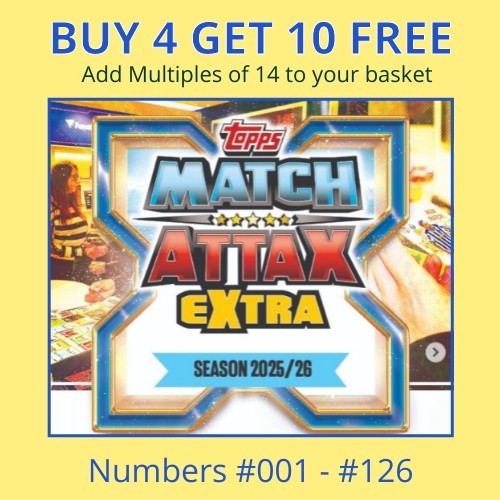 Match attax extra 2026 - match,