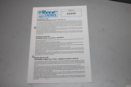 Roco betriebsanleitung 43248 - betriebsanleitung, /