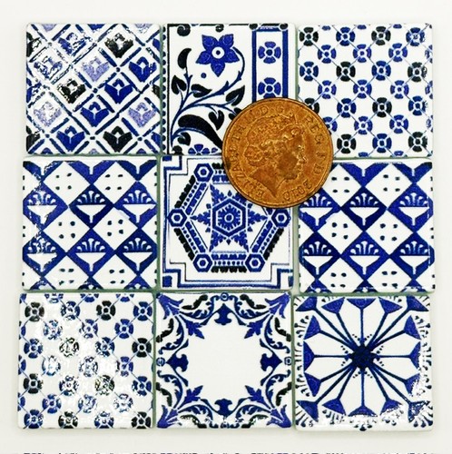 Mosaik fliesen blau design - mosaik-fliesen, blau-design