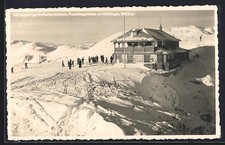 Feuerkogelhütte, Höllengebirge-Seilschwebebahn mit Höllkogel, Ansichtskarte 193 