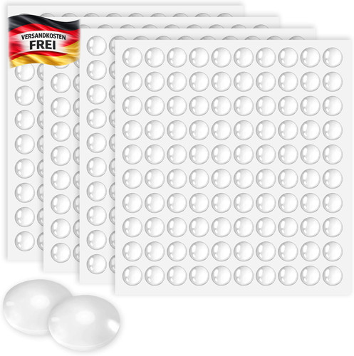 Gummipuffer selbstklebend 6mm - selbstklebend,