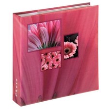 Hama Einsteck Memo-Foto-Album Singo pink 22x22  cm 100 weiße Seiten 106258