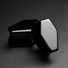 Schwarzer Onyx Doppel Flare