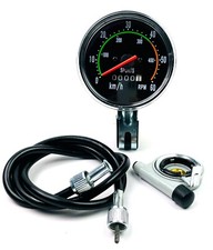 Fahrrad Tacho Mechanisch Tachometer Analog Kilometerzähler Hardware MTB Rower