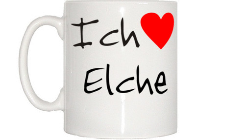 Ich liebe elche tasse - liebe,