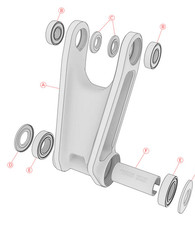 Santa Cruz Upper Link