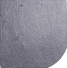 Naturschiefer Bogen 20x20cm