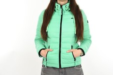 Damen Jacke Steppjacke Übergangsjacke gesteppt Stepp Mintgrün S Ü59 NS8a