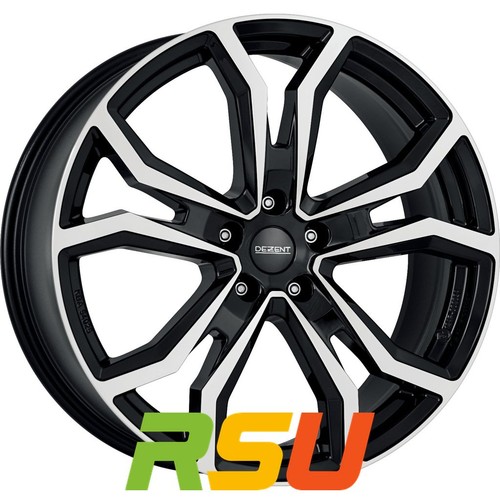 Dezent black polished 6x15 - dezent, 6x15"