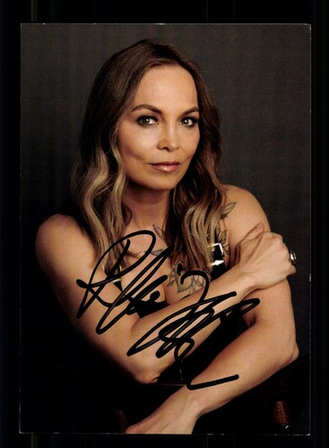 Regina halmich autogrammkarte - regina,