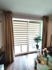 Christian Fischbacher Vorhang - blickdicht, beige