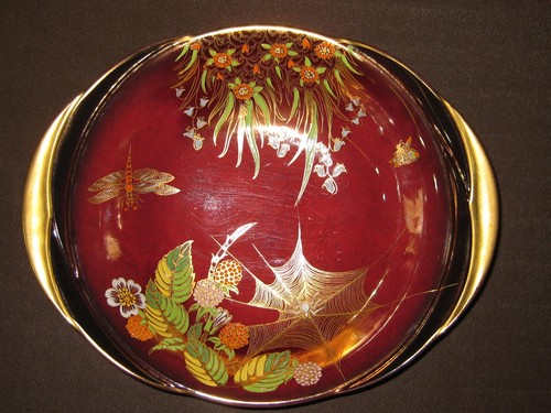 Carlton ware deko schale - deko, rouge