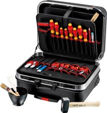 KNIPEX Werkzeugkoffer Werkzeugkiste Elektro Werkzeug "BIG Basic Move" 24 tlg.