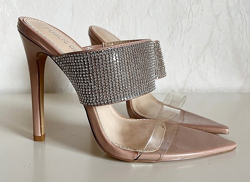 Lack high heels transparente - lack,