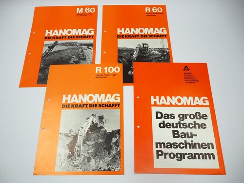 Prospekt hanomag m60 - 4x,