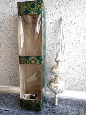 Alte glas christbaumspitze - alte,