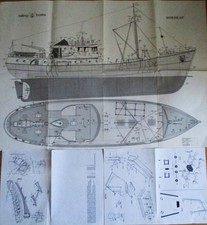 Bauanleitung/ Pläne von  " NORDKAP " Billing Boats