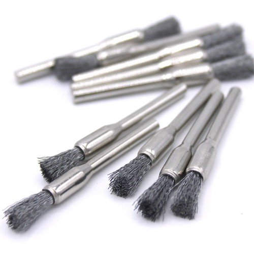 10x edelstahl pinsel - edelstahl,